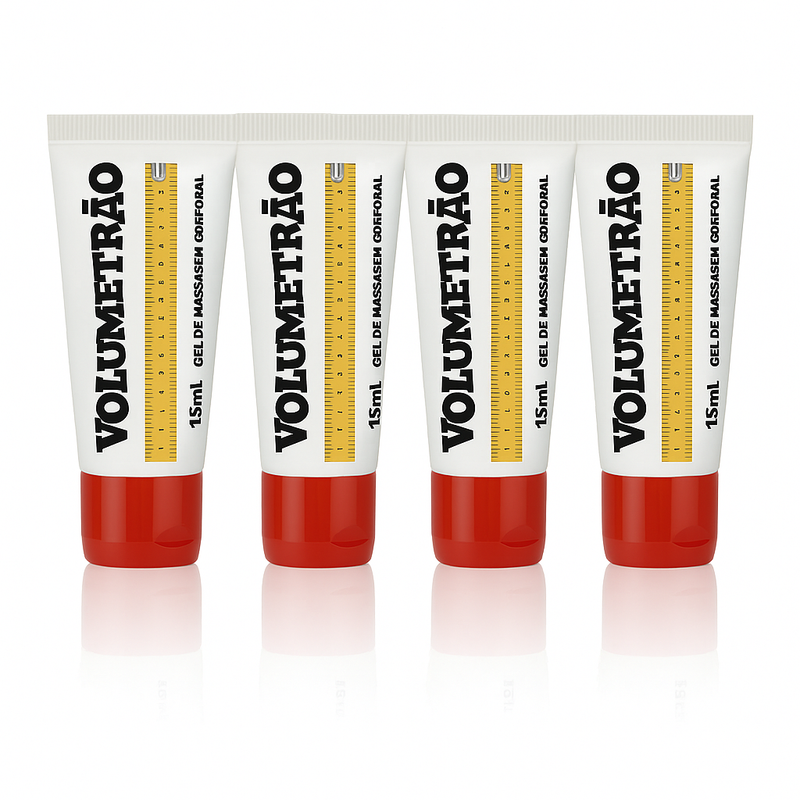 Gel Volumetrão - Mais Volume, Mais Ereção e mais Prazer