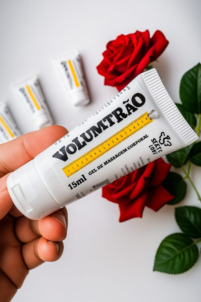 Gel Volumetrão - Mais Volume, Mais Ereção e mais Prazer